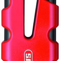 ABUS Granit Sledg 77 brake disc lock - Motorcycle lock with secure XPlus cylinder and reminder cable - security level 17 - Red