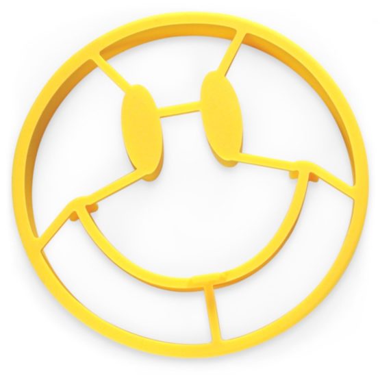 Fred & Friends Crack A Smile Breakfast Mould for Eggs, Pancakes and Omelettes, 2.5 cm