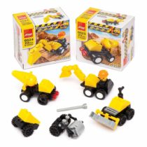 Baker Ross AR717 Construction Building Brick Kits (Pack of 4), Assorted