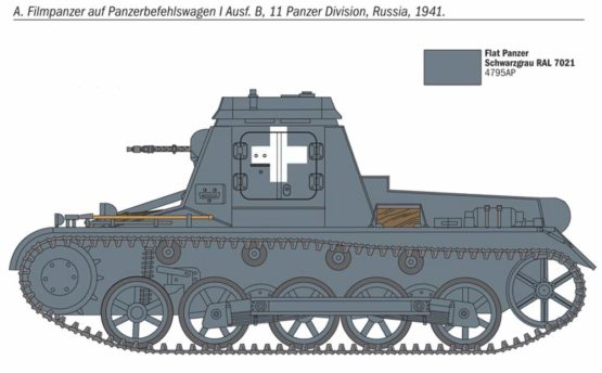 Italeri 510007072 1:72 Sd 265 Small Tank Command Car - Image 2