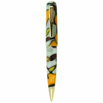Conklin All American Yellowstone Ballpoint Pen with Gold Trim