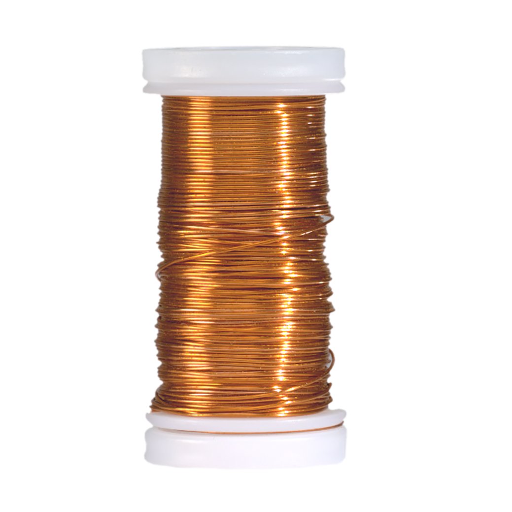 Efco 0.5 mm x 25 m Coloured Copper Wire Orange