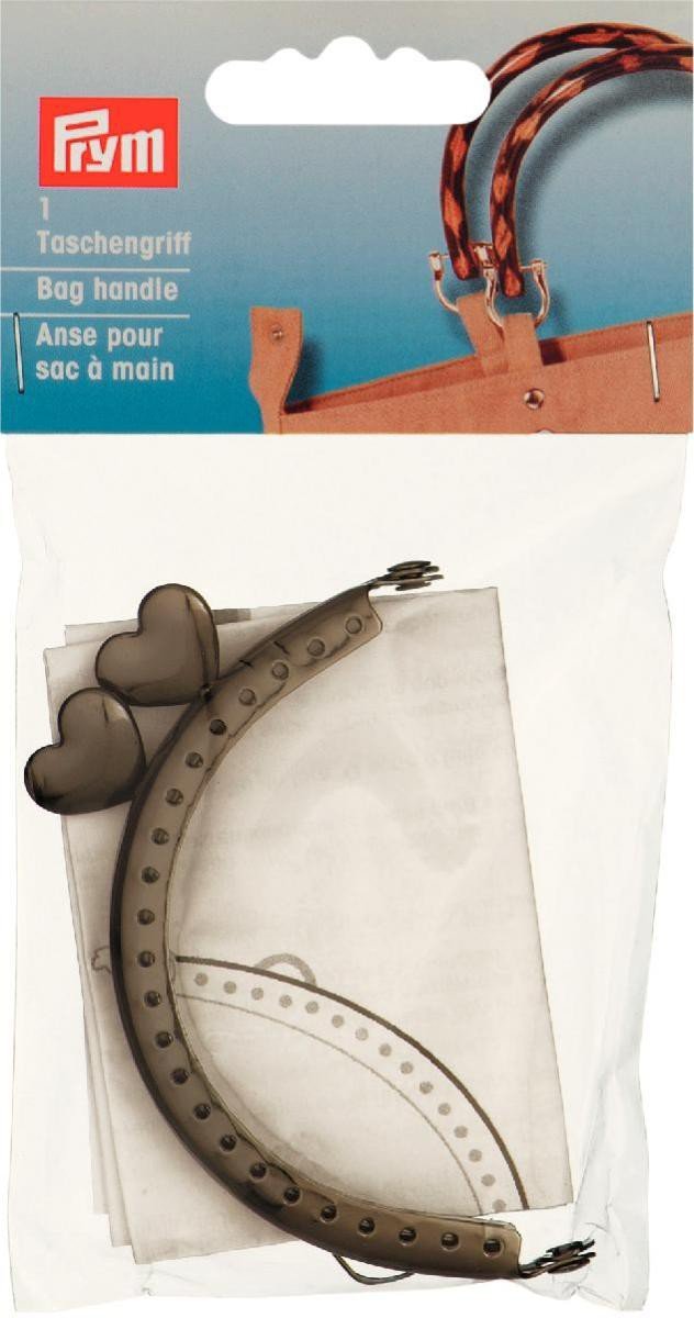 Prym Bag Fastening Linda, Dark Silver