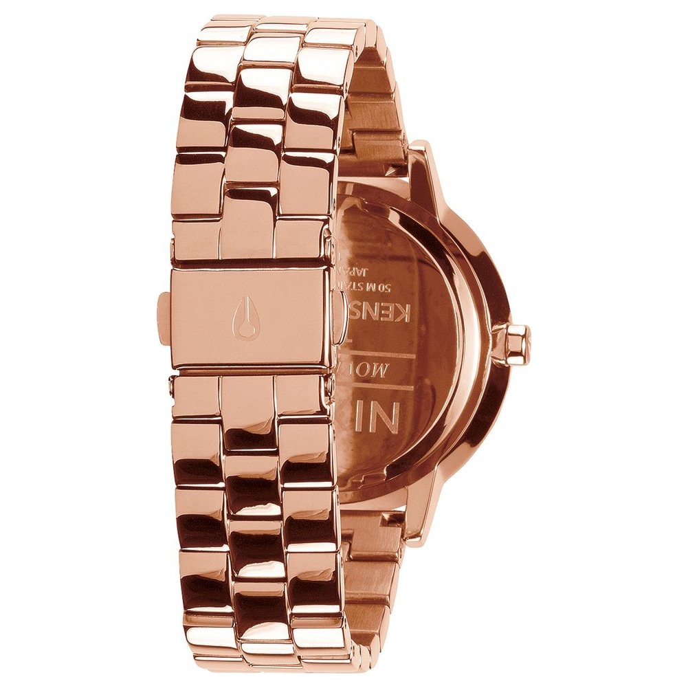 NIXON Women's Analogue Quartz Watch with Stainless Steel Strap A099-897-00, Gold - Image 3