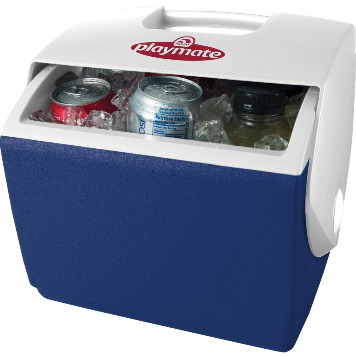 IGLOO Playmate Pal Cool Box, 6.6 Liter, Blue/White - Image 3