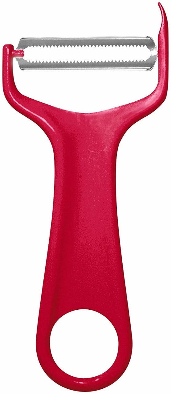 Fackelmann Plastic/Stainless Steel Tomato Peeler, Red/Silver, 14 x 8 x 1.2 cm