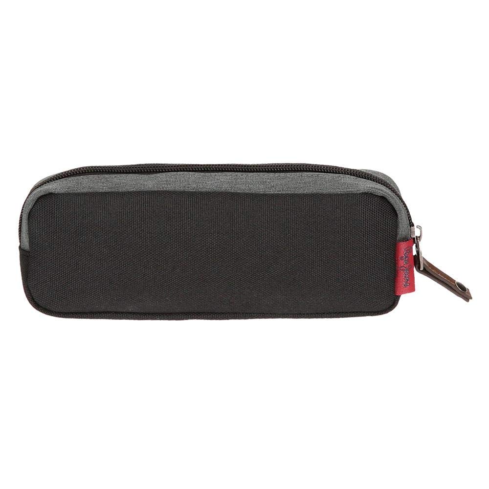 Pepe Jeans Roy Pencil Case Blue 22x7x3 cms Polyester, 22 cm - Image 3