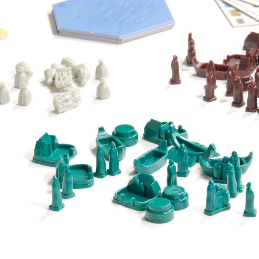Devir - Catan, Pirates and Explorers, Board Game (BGPIR56) - 5 and 6 Player Extension, Cranberry, Miscelanea - Image 4