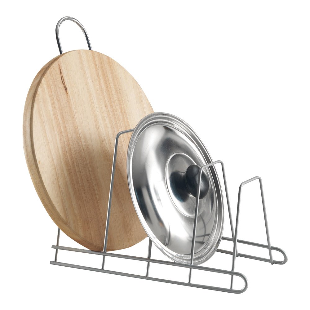 Metaltex 364004 Holder for 4 Trays, Grau, 4 tapas