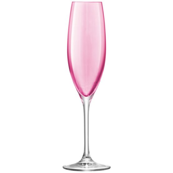 LSA PZ04 Polka Champagne Flute 225 ml Pastel Assorted x 4 - Image 3