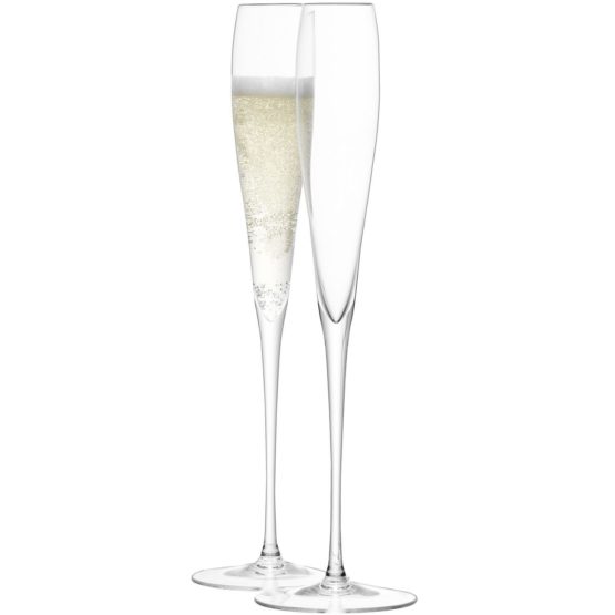LSA WI17 Wine Grand Champagne Flute 100 ml Clear x 2