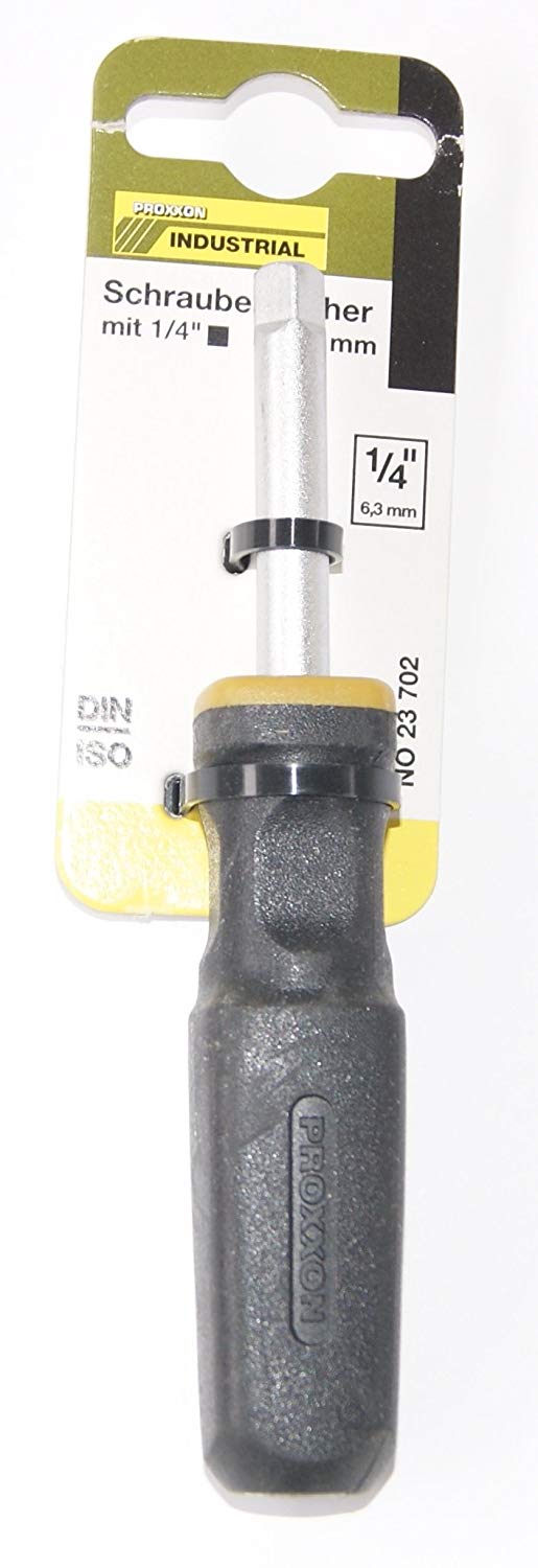 Proxxon 23702 Impact Screwdriver 140 mm, 1/4 Inch, Cranberry