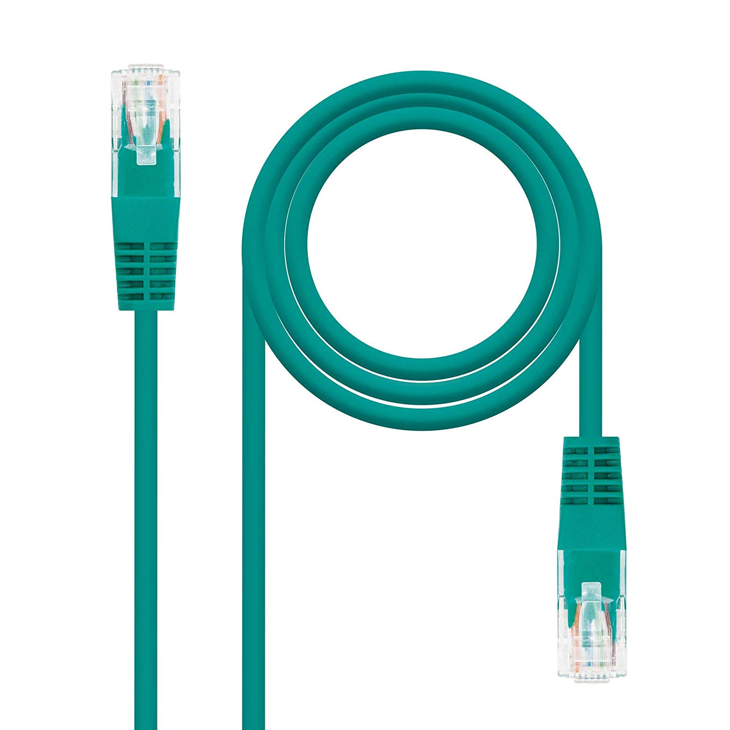 Nano Cable 10.20.0403 Cable Network Tube RJ45 Cat.6 UTP AWG24 green, 3 m