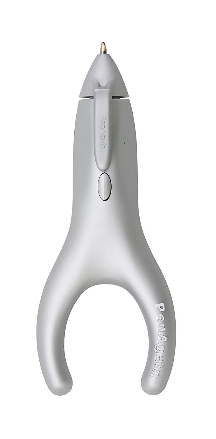 PenAgain Ergosof Pen - Silver, PA00022 - Image 2