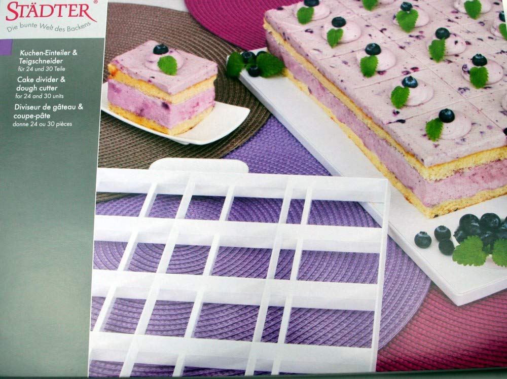 Städter One Piece Cake and Dough Cutter, White, 36 x 30 cm - Image 3