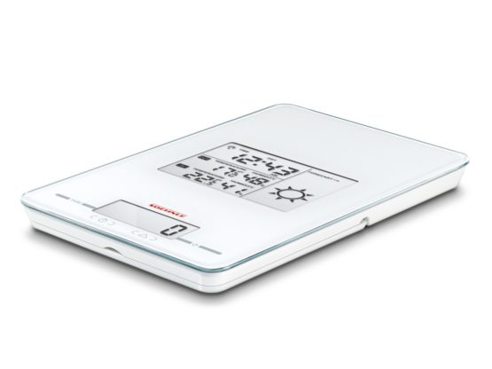 Soehnle Meteo Centre 5-in-1 Weather Station/Clock/Timer/Alarm and Kitchen Scale (European Time Only)