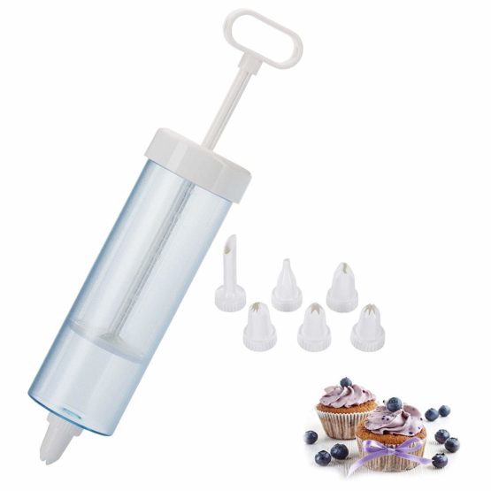 Westmark Mixing And Garnishing Device With 6 Different Spouts, Filling Volume: 280 ml, Plastic, Transparent/White, 32382260