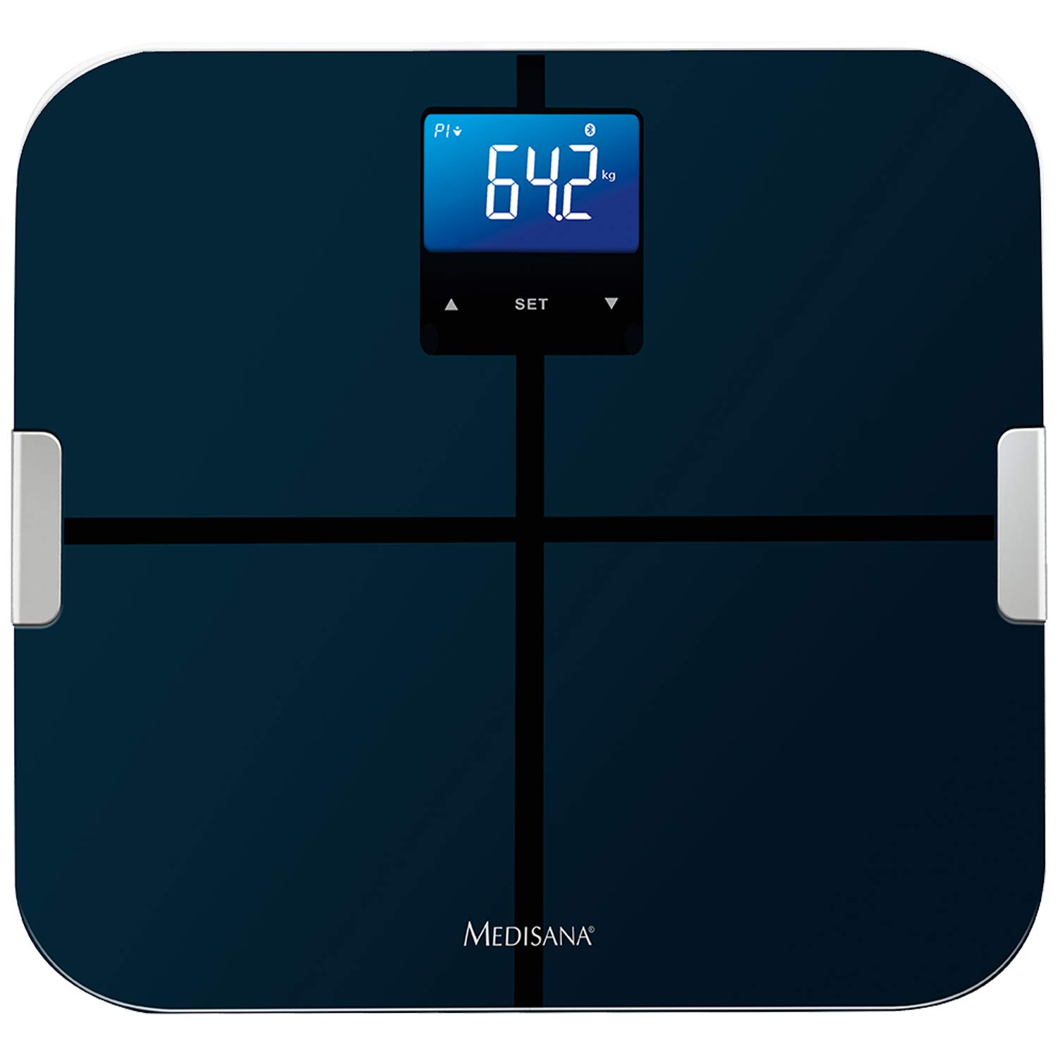 Medisana BS 440 connect Body analysis scale, Digital Bathroom Scales with Body Fat, Muscle and Bone Mass Analysis - Image 2