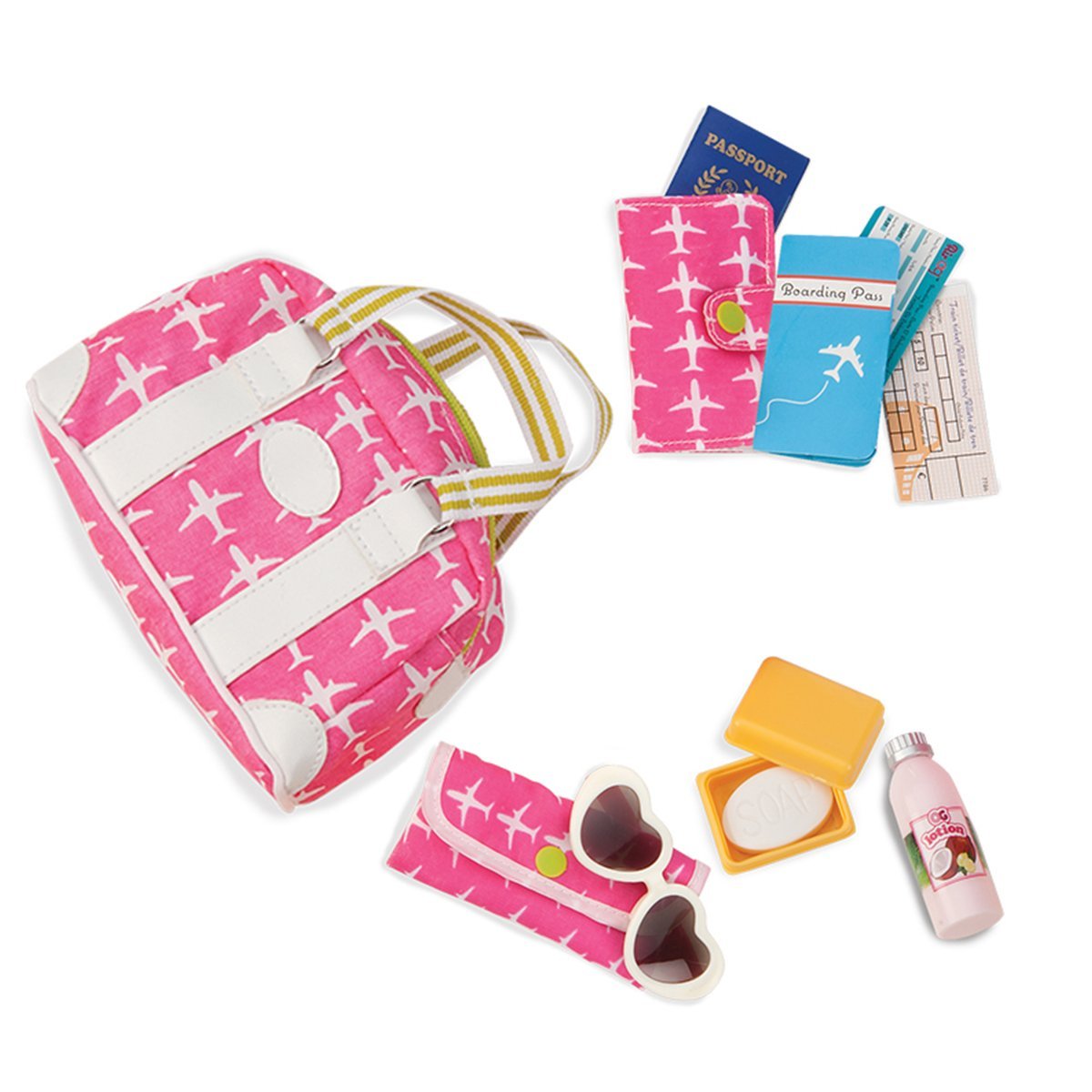 our generation travel luggage and accessory set