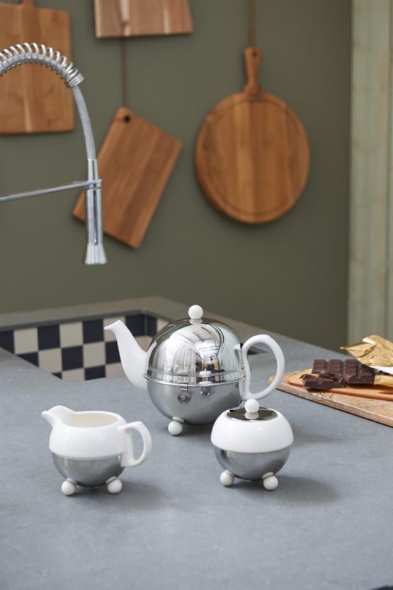 Bredemeijer Teapot Cosy 0,9L, spring white, Stainless Steel, 0.9 L - Image 3