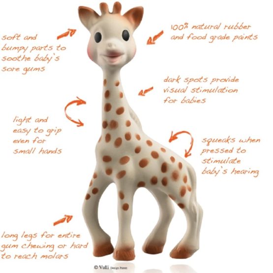 Sophie la girafe Baby Teething Toy - Fresh Touch Gift Box - Image 4
