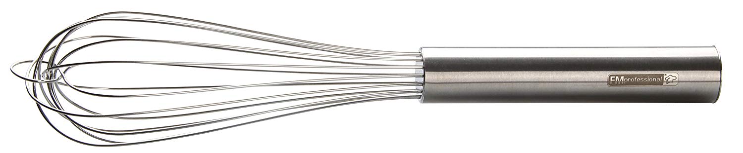 FM Professional 21887 Snow Brush Stainless Steel 30 cm, Silver, 30 x 23.6 x 23.6 cm