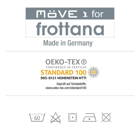 Frottana Pearl Shower Towel, made of 100% cotton, Graphite, 67 x 140 cm - Image 4