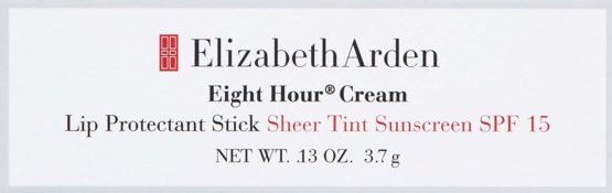 Elizabeth Arden Eight Hour Cream Lip Protectant Stick Sheer Tinted Lip Balm SP15, Plum - Image 2