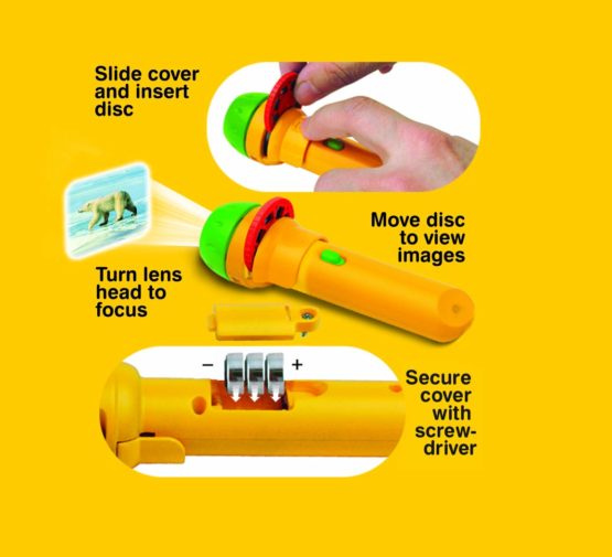 Brainstorm Toys BSE2012 Animal Torch & Projector, - Image 2