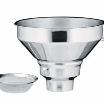 Küchenprofi Funnel with Drainer Rustproof Stainless Steel 18/10, Silver, 5 inches