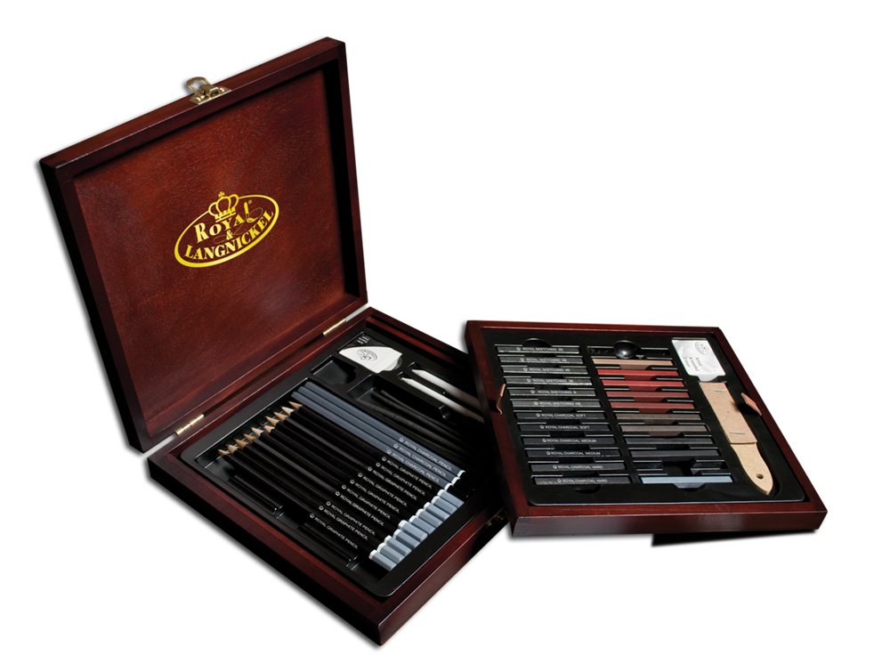 Royal & Langnickel Artist Premier Sketching Pencil Set, multicolour