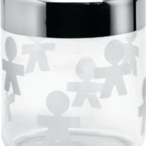 Alessi AKK36 Girotondo Kitchen Storage Jar with Hermetic Lid, 750ml, White