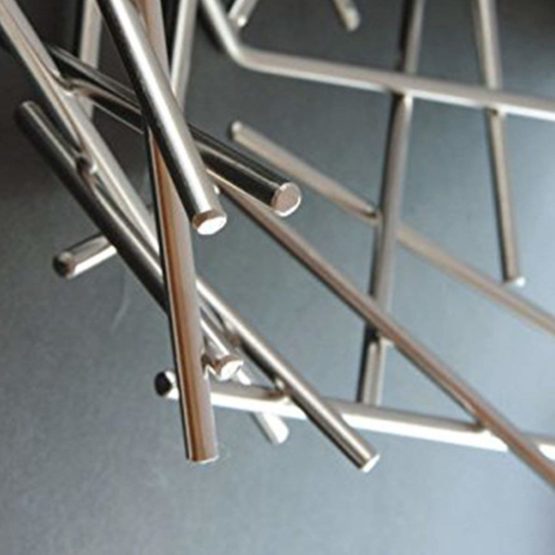 Alessi | Blow Up FC02 - Design Fruit Bowl in 18/10 Stainless Steel, Mirror Polished - Image 3