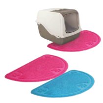 Croci Toilette Half Moon Mat, 60 x 36 cm