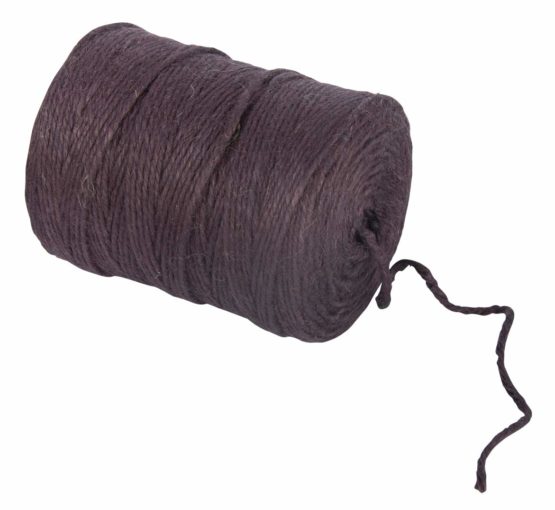 Rayher 4200305 Jute Twine 3Ply, Jute String for Craft, Floristry and Decorations, Diameter 3.5 mm, Length 280 m, dark brown - Image 3