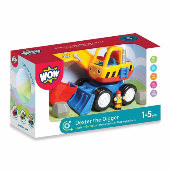 WOW Toys 01027 01027Z Dexter The Digger, Multicolored - Image 3