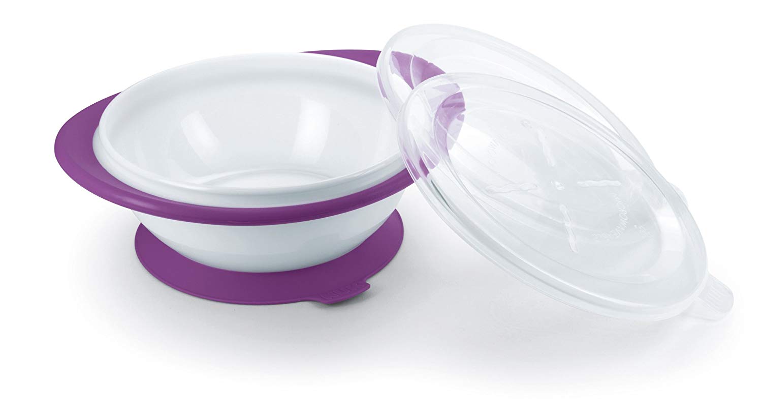 NUK Easy Learning Plate, colour purple