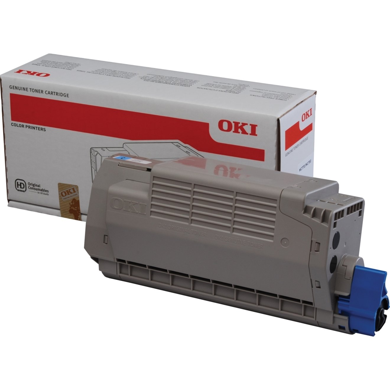 OKI 45396303 MC760 Toner Cartridges - Cyan