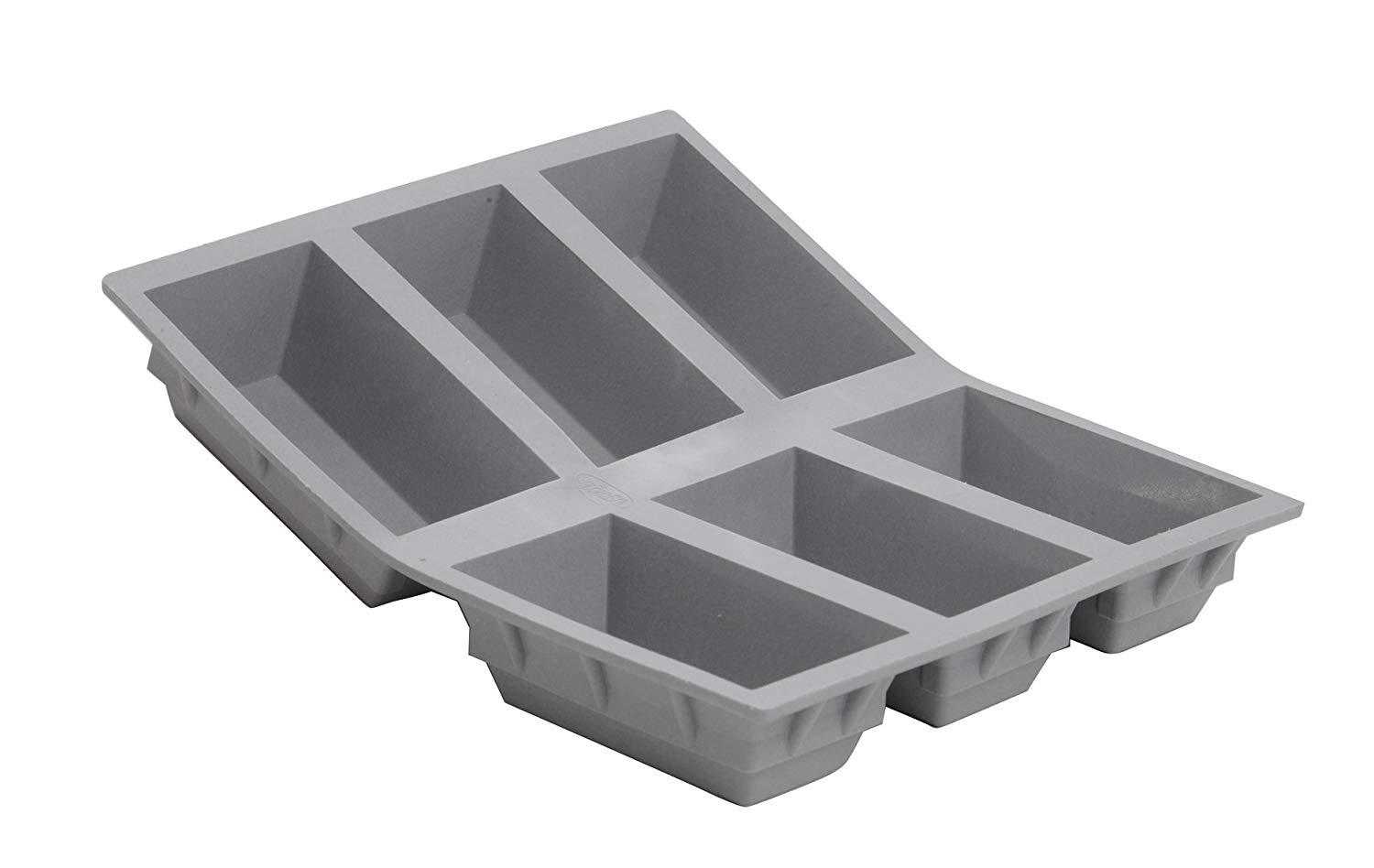 De Buyer Elastomoule Silicone Cake Mould, 6 Portions