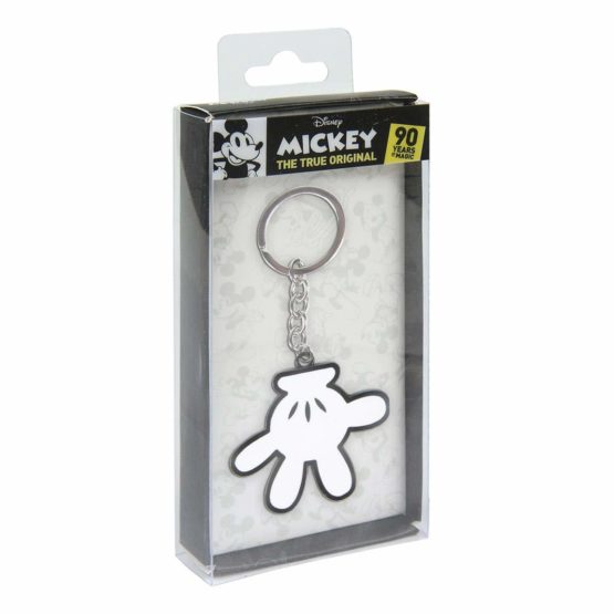 Cerdá Llavero Mano Mickey Casual Daypack, 11 cm, White (blanco)