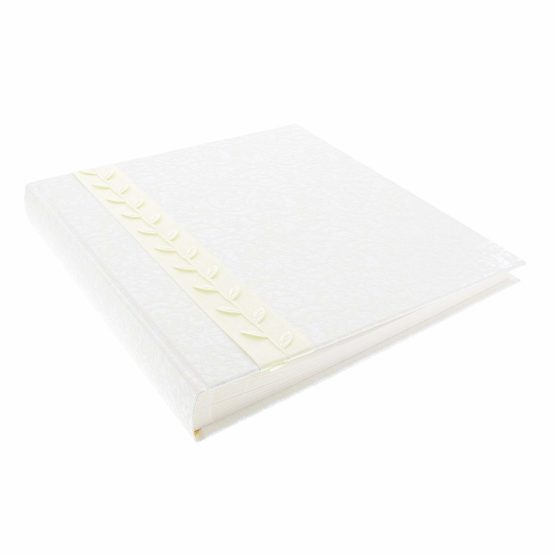 Goldbuch Romantico Photo Album, 30 x 31 cm, 60 Pages with Glassine Paper, Art Paper with Relief, Silver, La Belle, 30x31 cm - Image 2