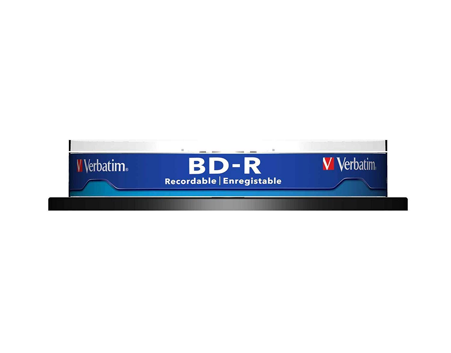 Verbatim BD-R Single Layer - Blu-ray Disc 25 GB, 6x Burning Speed, Scratch Protection, 10-Pack Spindle, blue/white, 43742 - Image 2