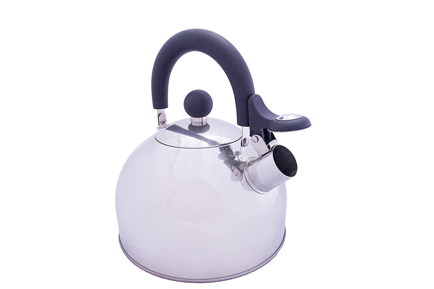 Vango Stainless Steel Camping Kettle With Folding Handle, Silver, 1.6 Litres