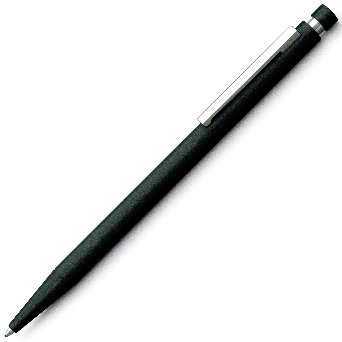 LAMY cp1 black ballpoint pen, minimalist ballpoint pen in elegant metal body, with cushioned stainless steel clip - Image 2
