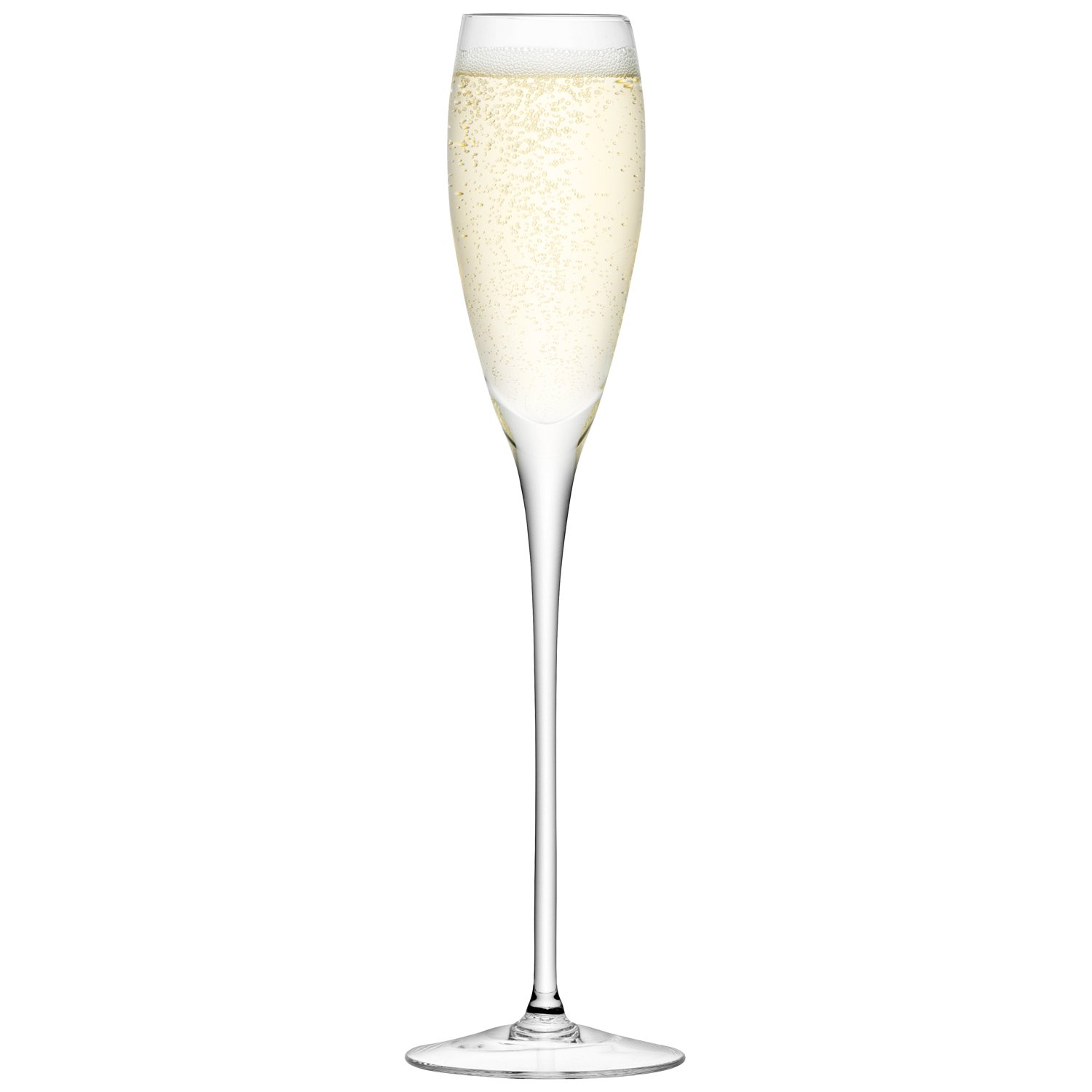 LSA Wine Champagne Flute 160ml Clear, Champagne Glasses, 4 Count (Pack of 1) - Image 2