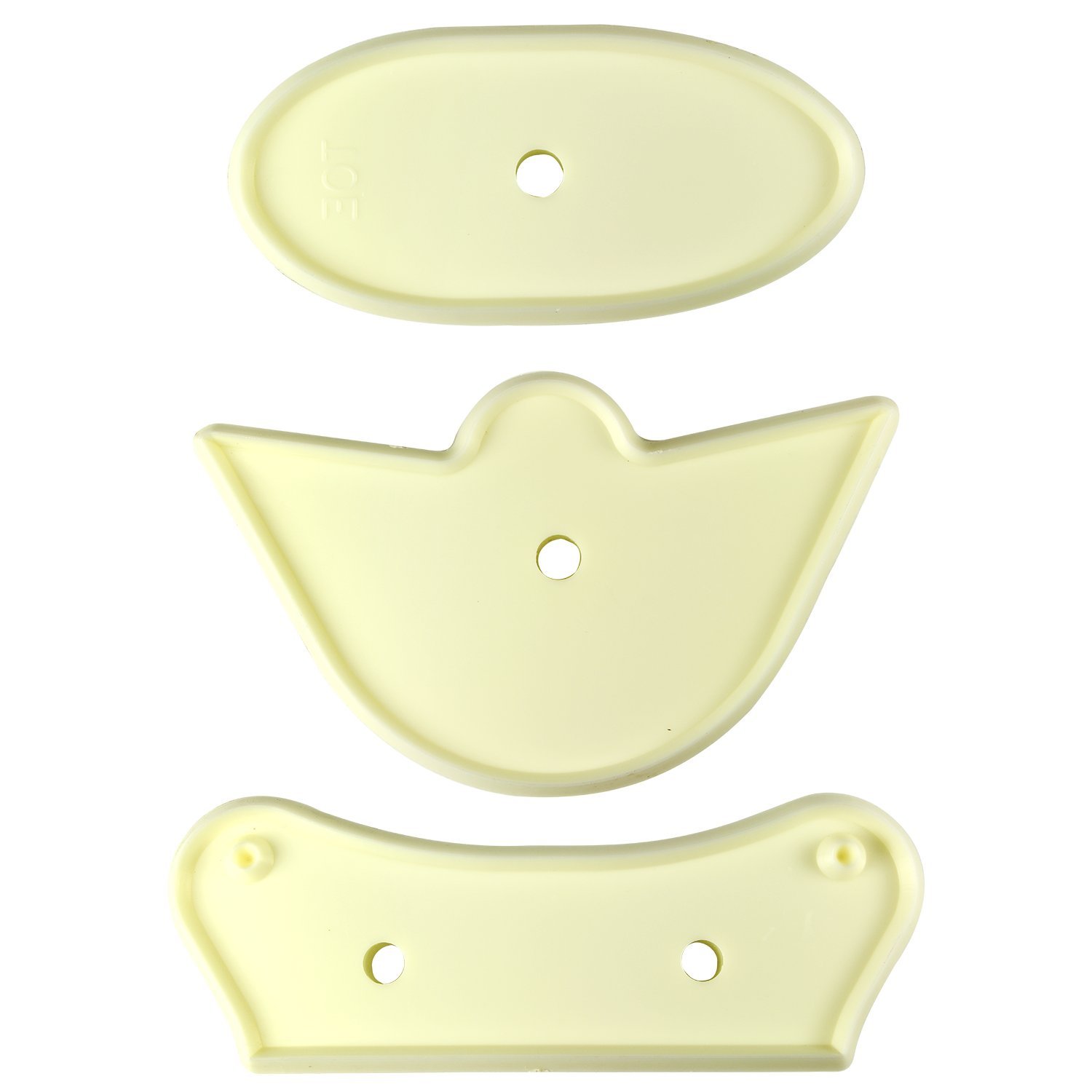 JEM Baby Bootee Cutter Set, 3 Pieces