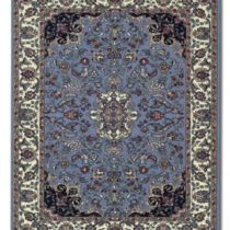 MouseRug GCJ-1 Asian Collection Mouse Mat - Contemporary Jaipur Pattern, Blues/Ivory/Pink, 10.25 inches x 7.125 inches