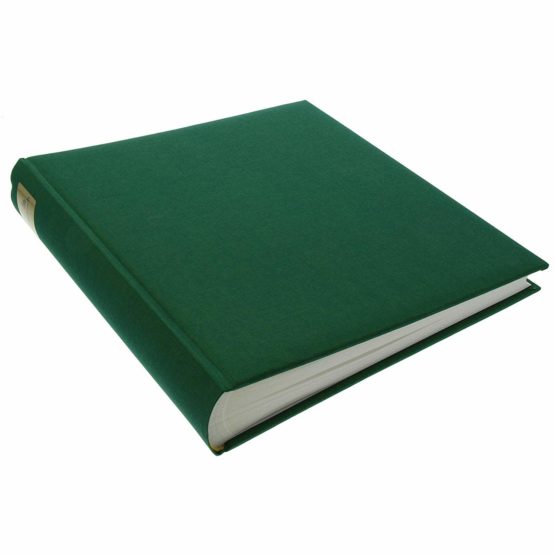 Goldbuch Trend Photo Album 25 x 25 cm, 60 Pages with Pergamine, dark green, 30x31 cm - Image 2