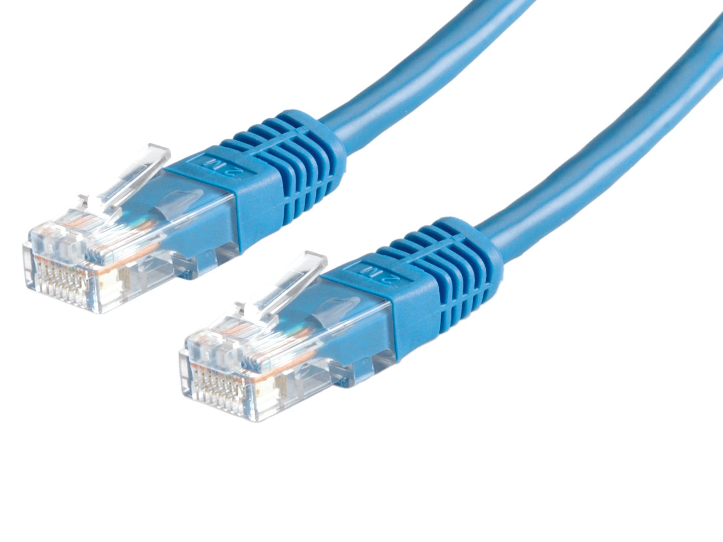Value Cat6 UTP Patch Cord, Blue, 3 m