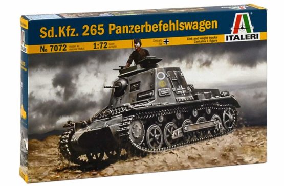 Italeri 510007072 1:72 Sd 265 Small Tank Command Car